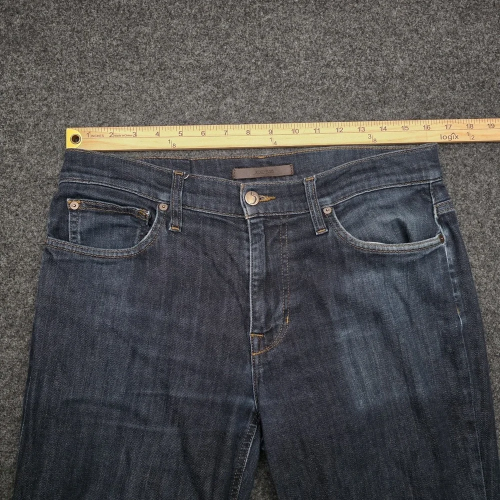 Joes Jeans Mens 32  Blue Savile Row Straight Slim‎ Mid Rise Whiskered Dark Wash